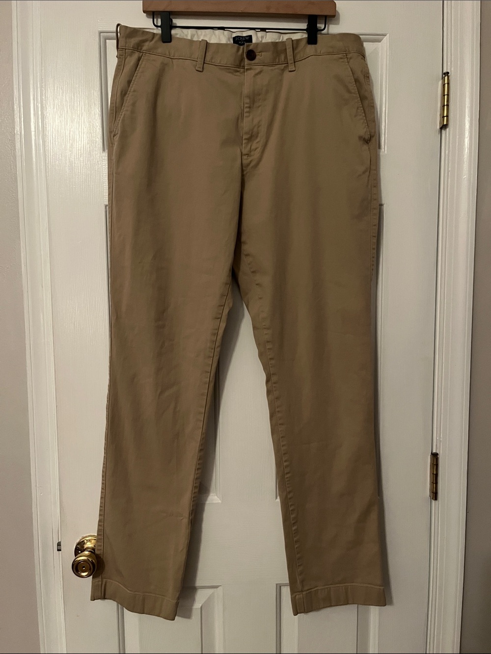 Men’s J. Crew Factory Athletic Slim Flex Chino Pants Size 36W 34L